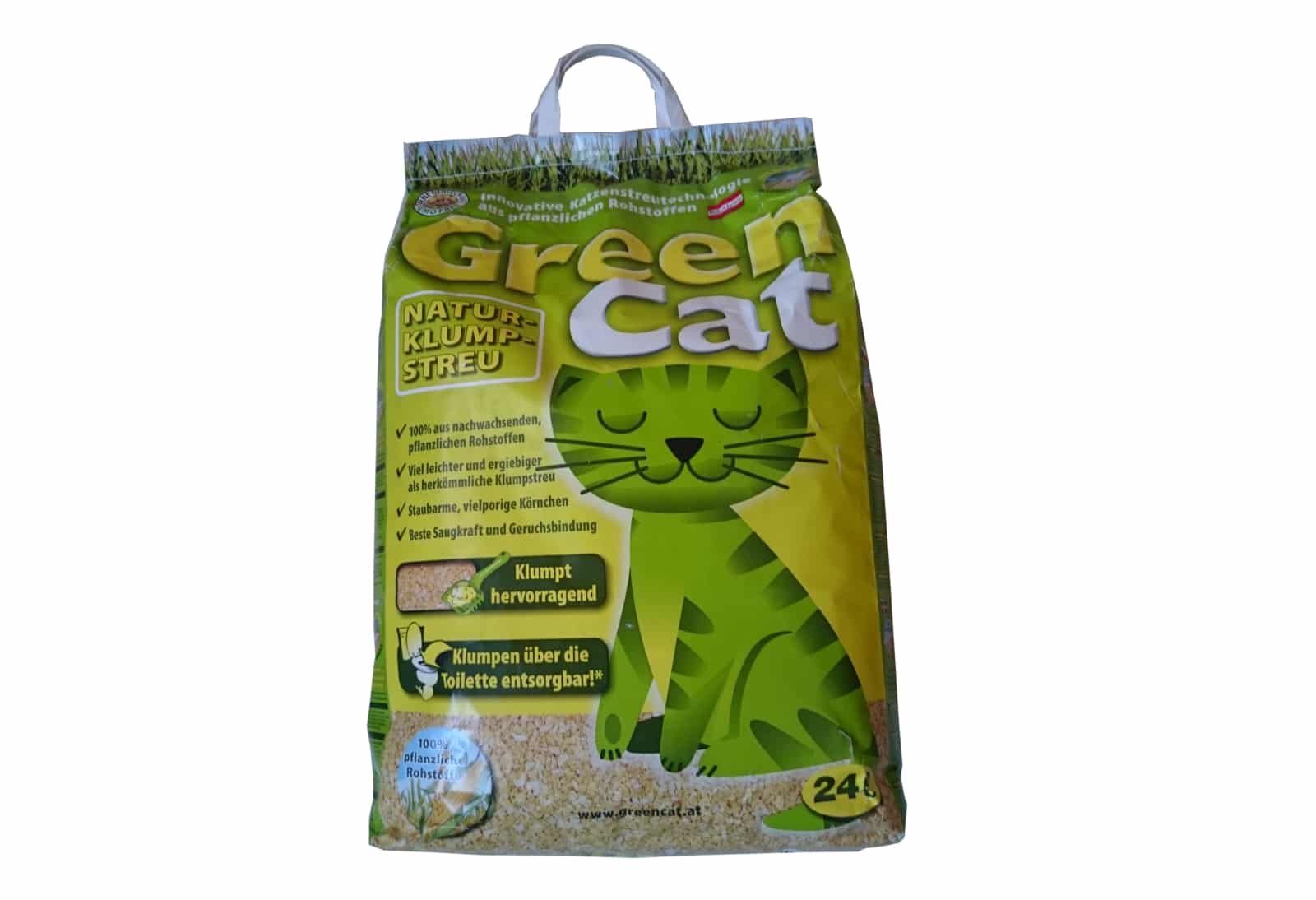 Kattenbakvullingstest: Green Cat eco kattenbakvulling