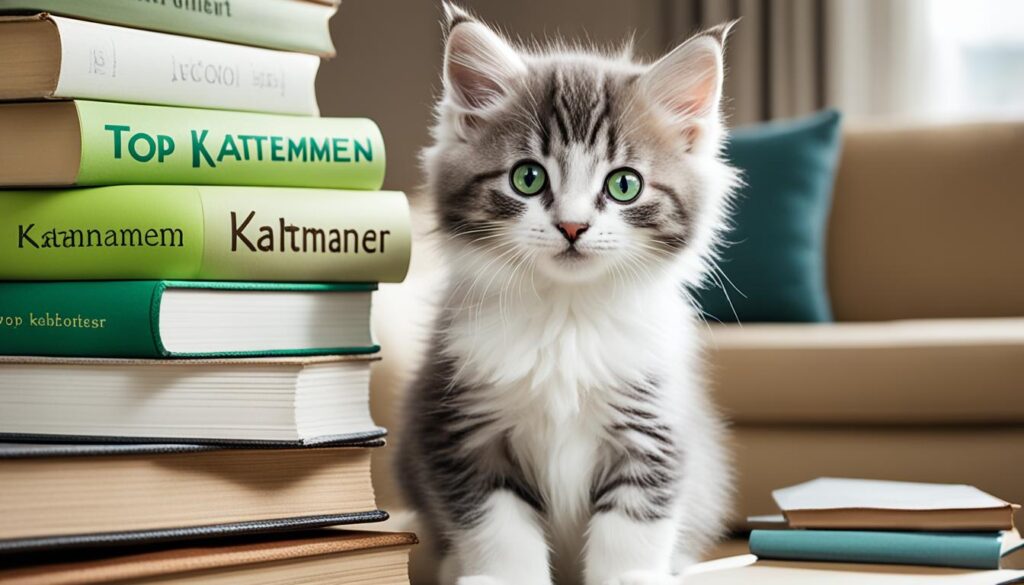 schattige kattennamen kater